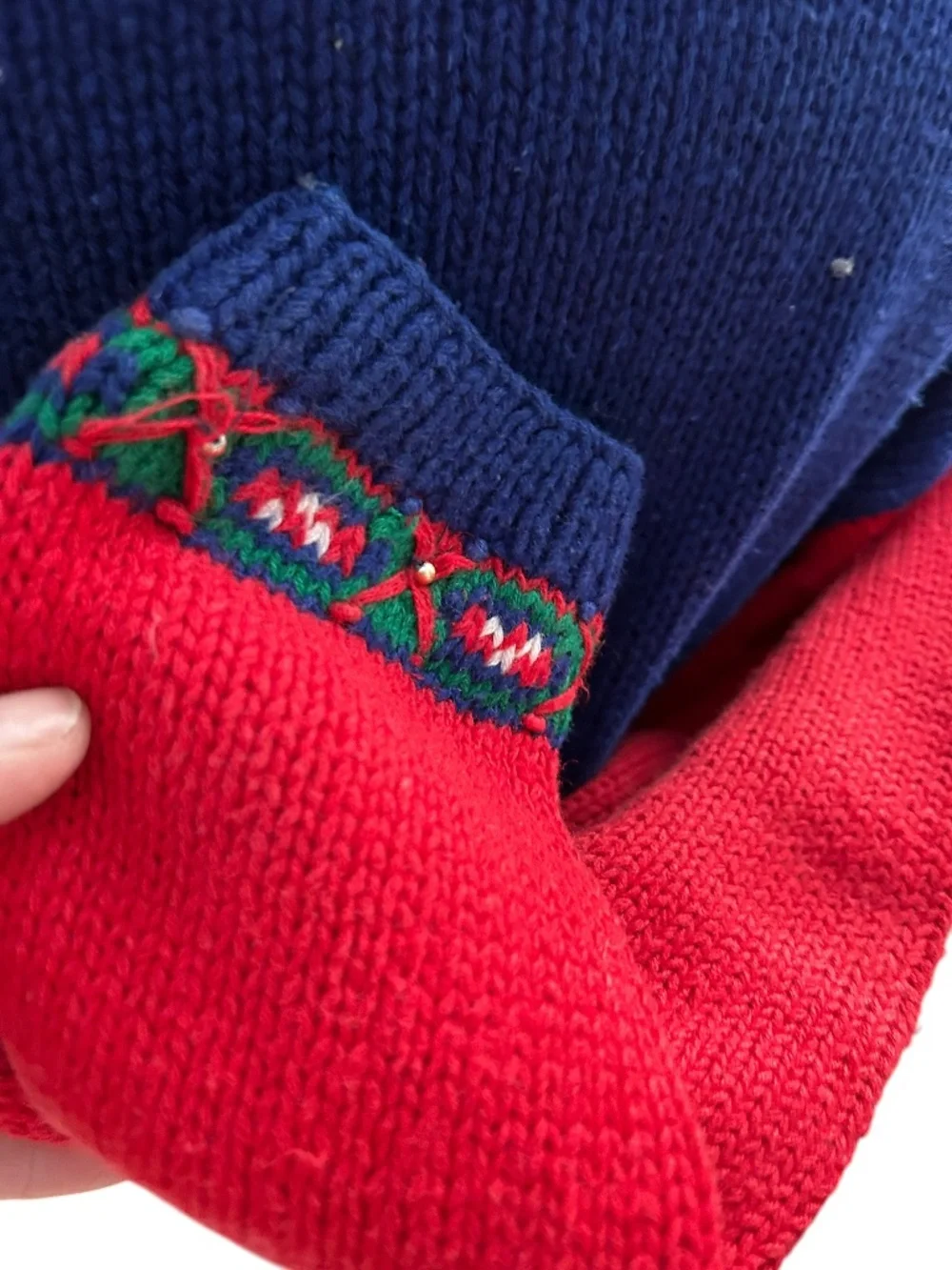 Talbots hand knit